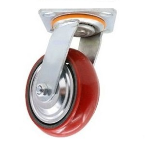 Bánh xe PU BHK100 gang Hàn Quốc xoay Bánh xe PU BHK100 gang Hàn Quốc xoay