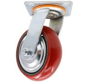 Bánh xe PU BHK200 gang Hàn Quốc xoay Bánh xe PU BHK200 gang Hàn Quốc xoay