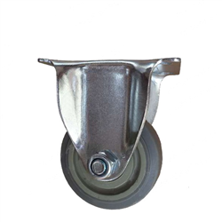 Bánh xe cao su AHQ75 xám cố định Bánh xe cao su AHQ75 xám cố định